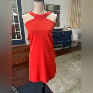 The Drop orange  Cutout Mini Dress NWT SIZE SMALL